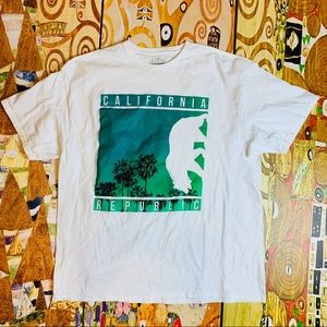 Young & Wild California Cotton T-Shirt Size XXL